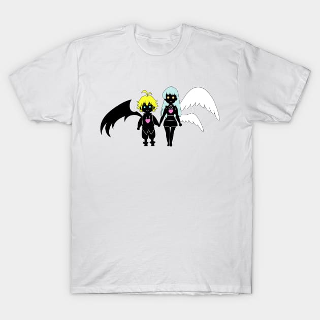 Meliodas x Elisabeth T-Shirt by RetroFreak